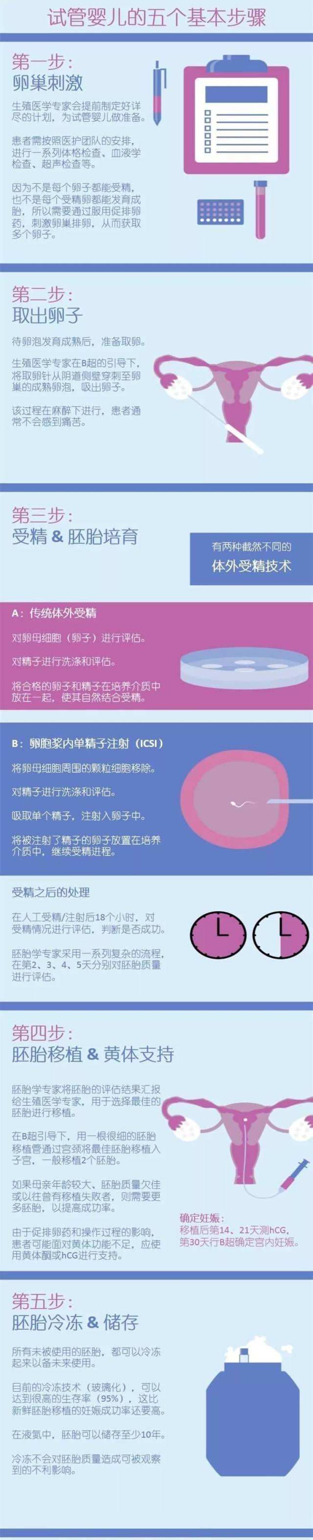 试管婴儿过程图解